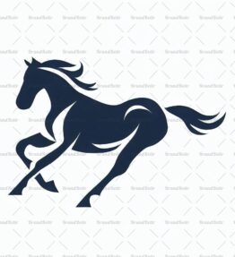 Galoppierendes Pferd